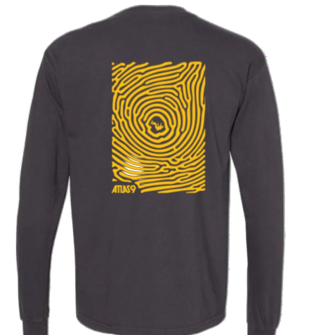 A9 Finger Print Long Sleeve Shirt