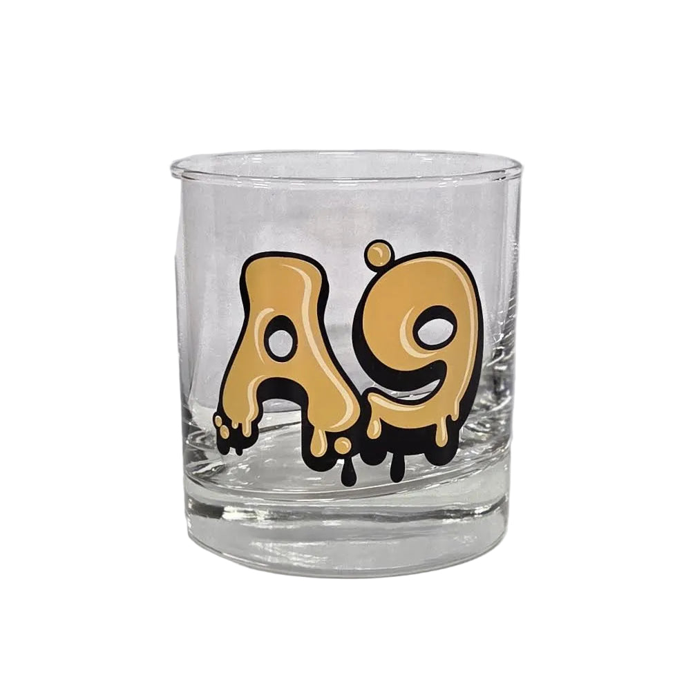 A9 Butter Drip Glass