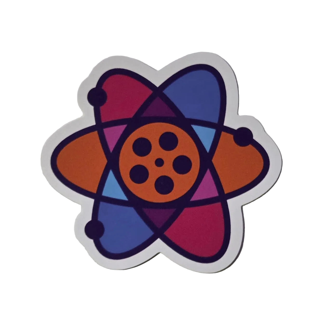 Atom Sticker
