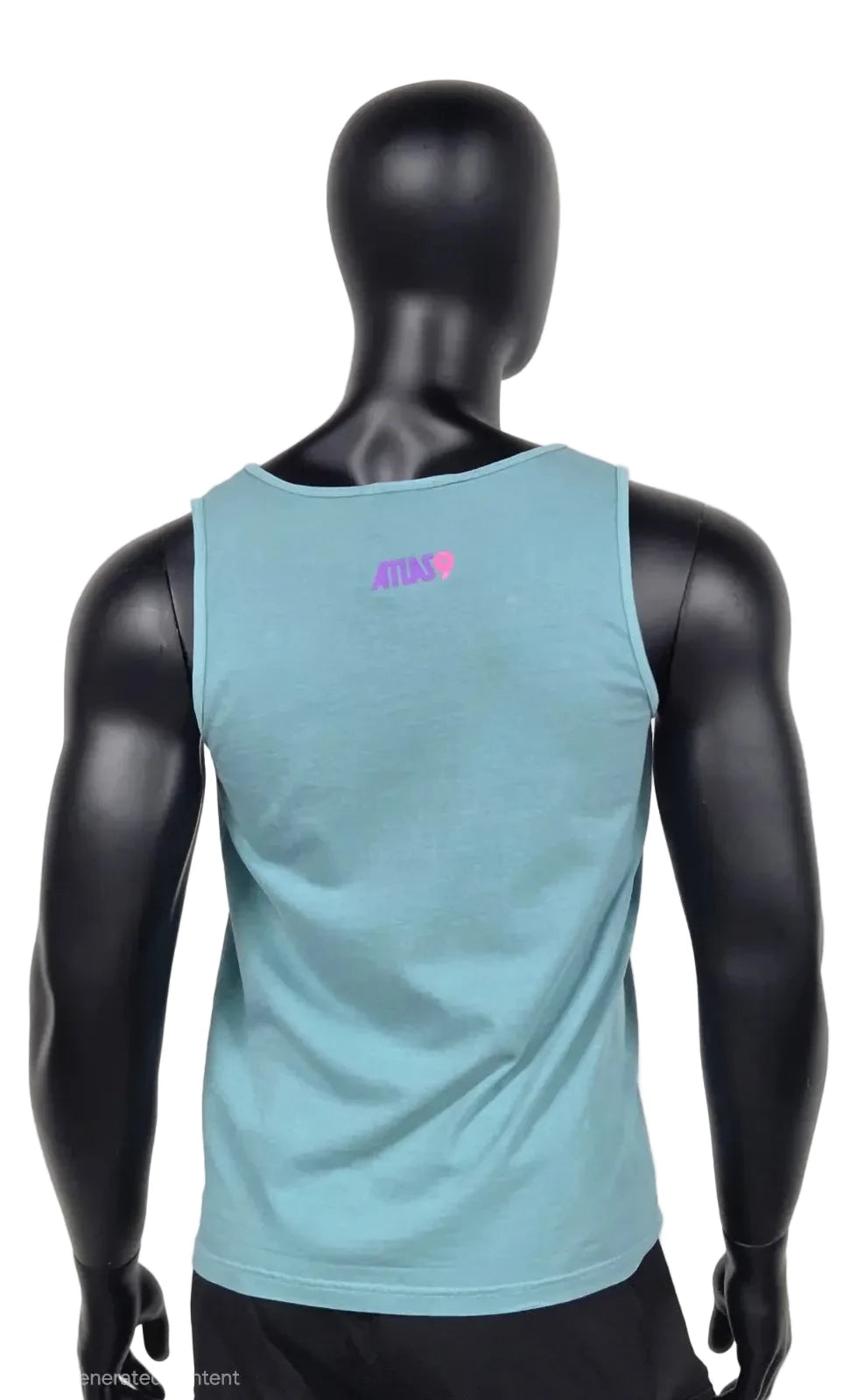 Teal Atom Tank-Top