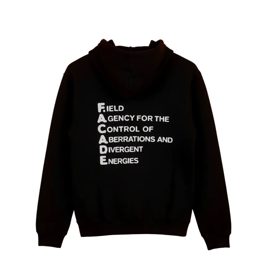Black Facade Zip-Up