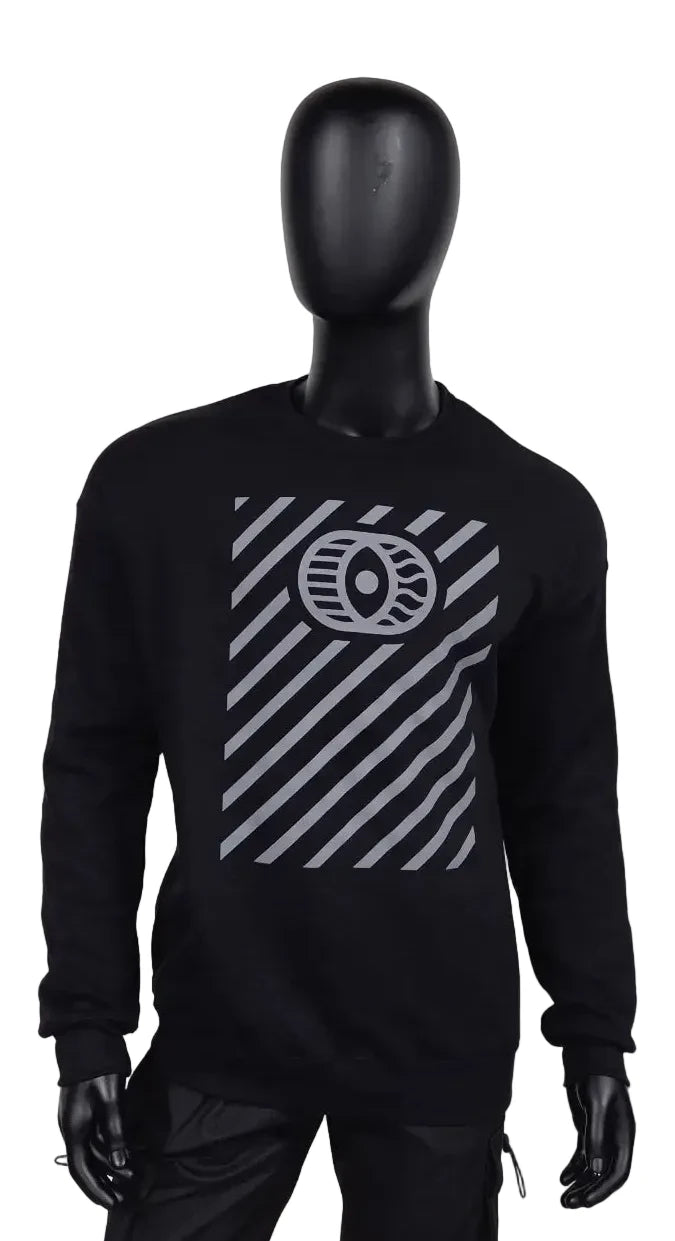 Facade Diagonal Crewneck