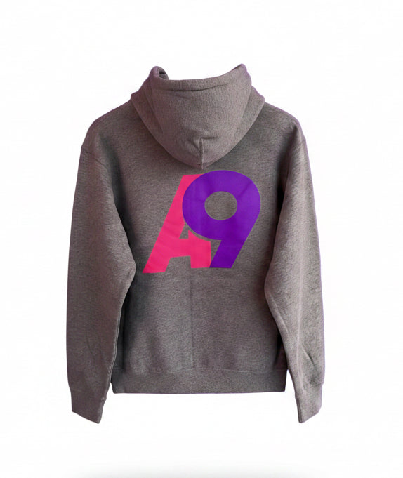Gray Vhs Zip-Up