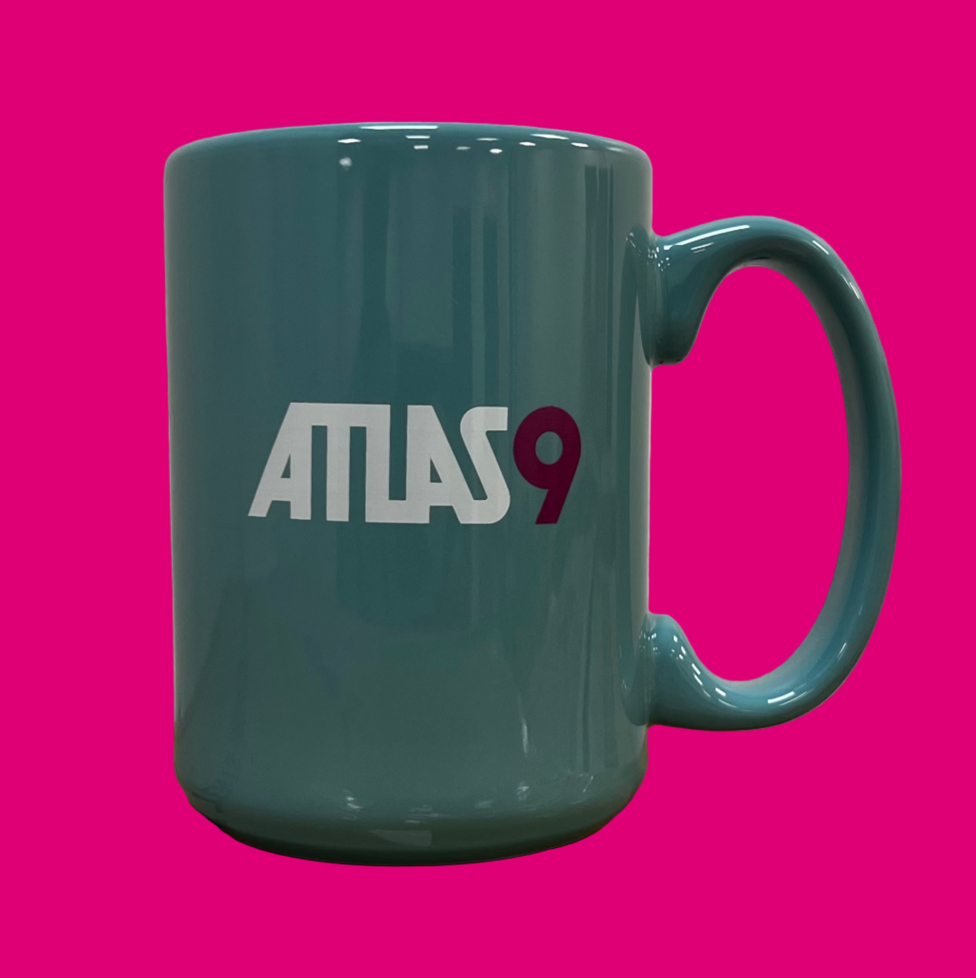 A9 Teal Ceramic Mug