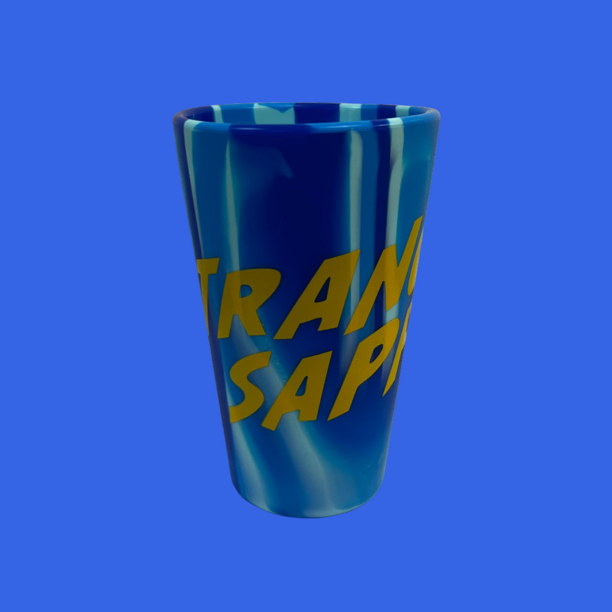Trance of the Sapphire Silicon Drinkware