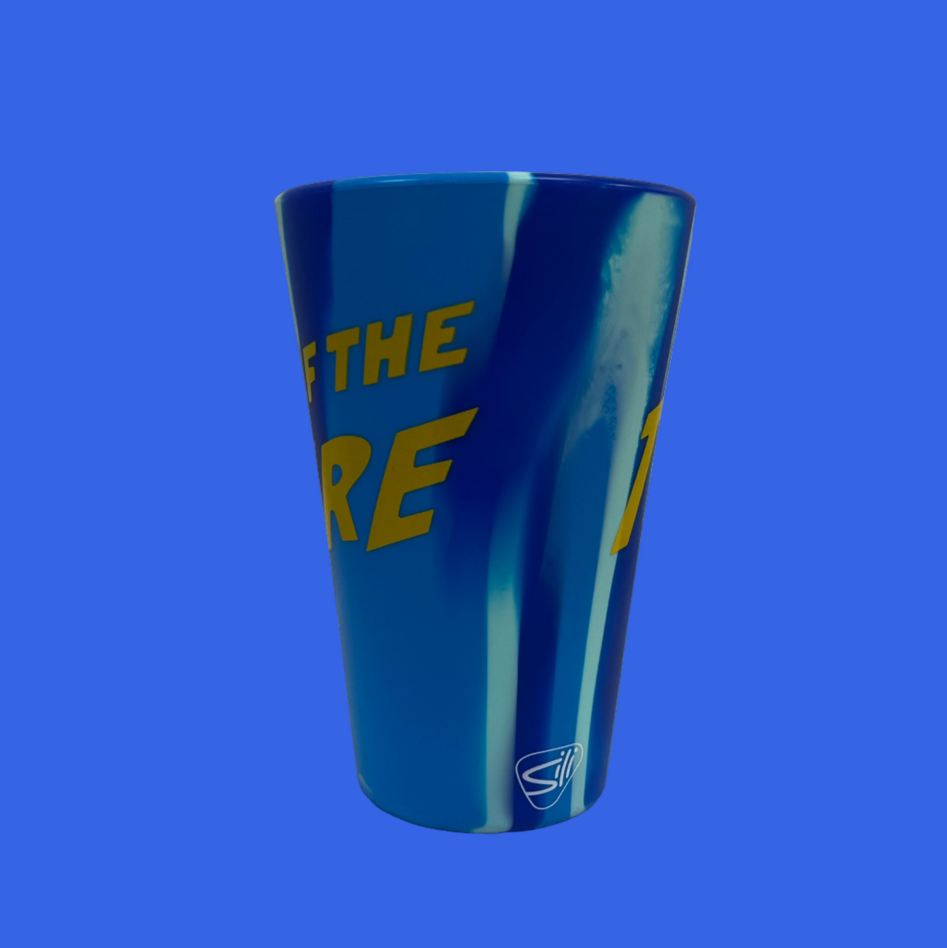 Trance of the Sapphire Silicon Drinkware