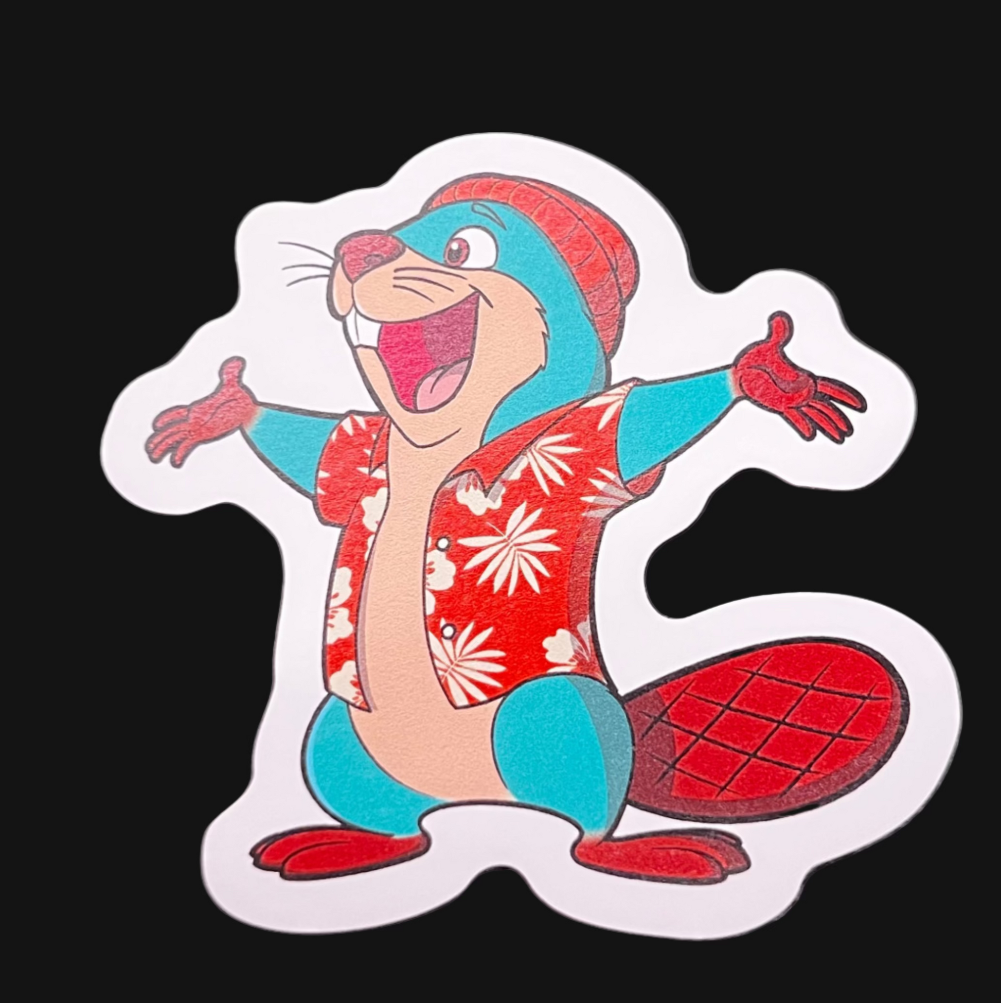 Roy Beaver Sticker