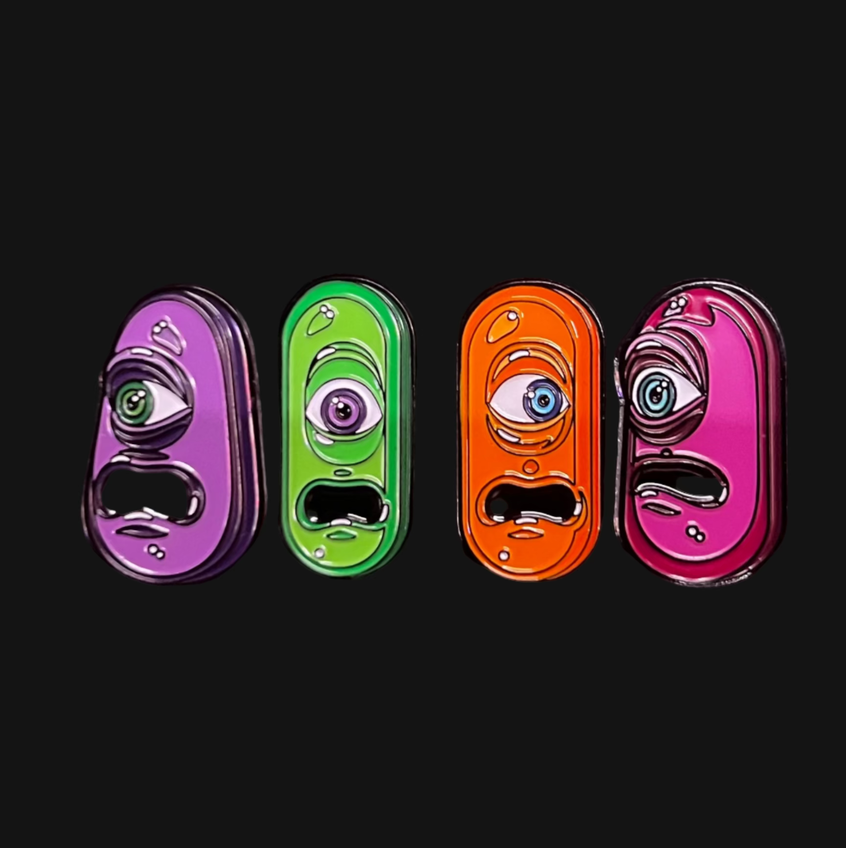 Candy Character Pins