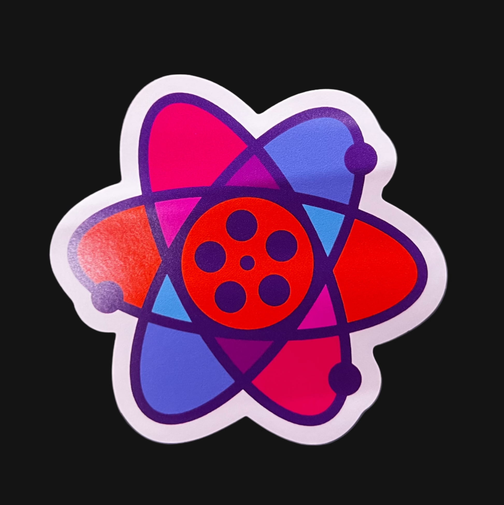 Atom Sticker