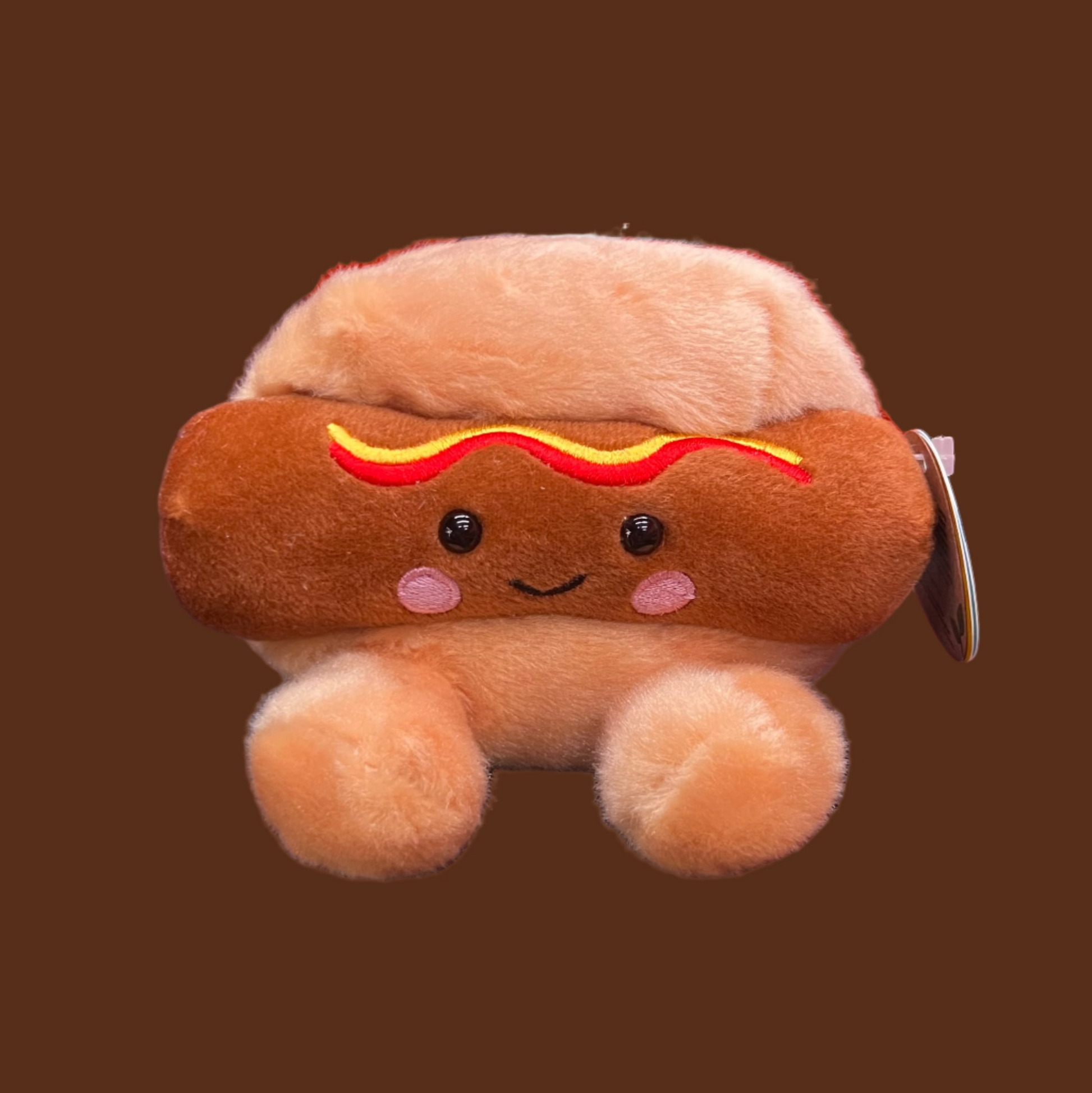 Hotdog Plushie Palm Pal
