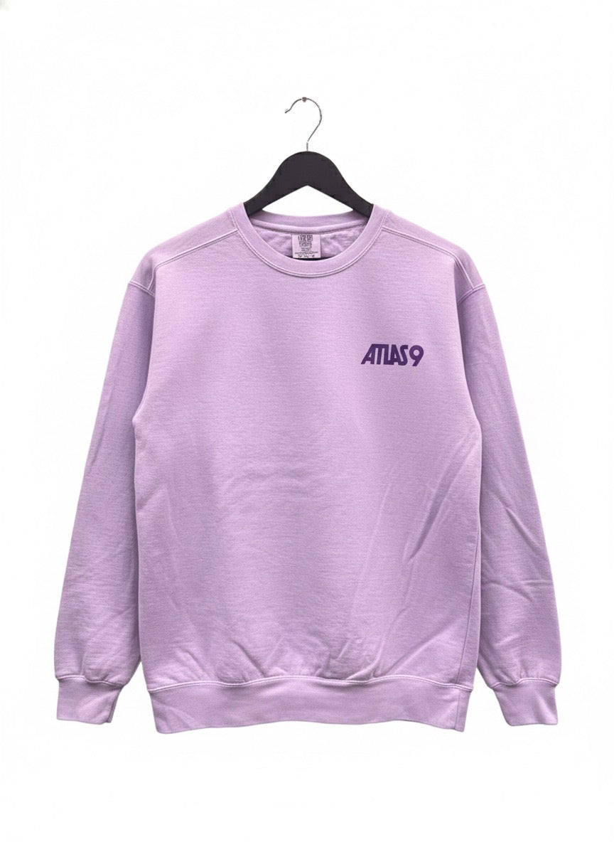 Lavender Atlas 9 Crewneck