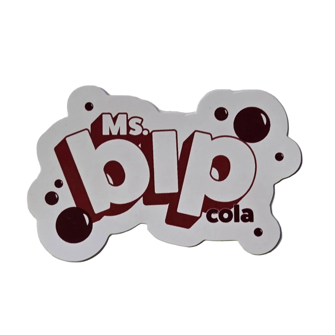 Ms. Bip Cola Sticker