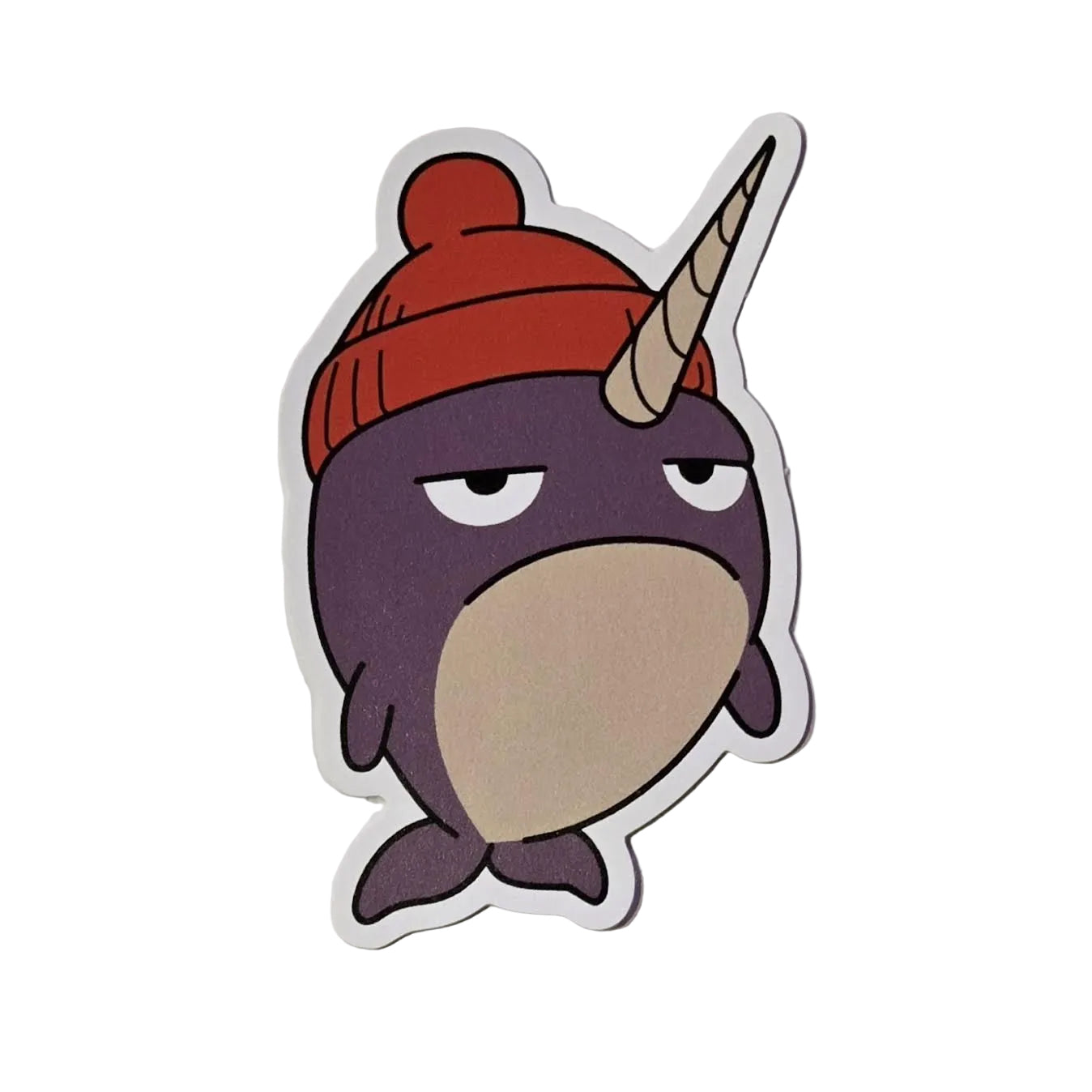 Muenster The Narwal Sticker