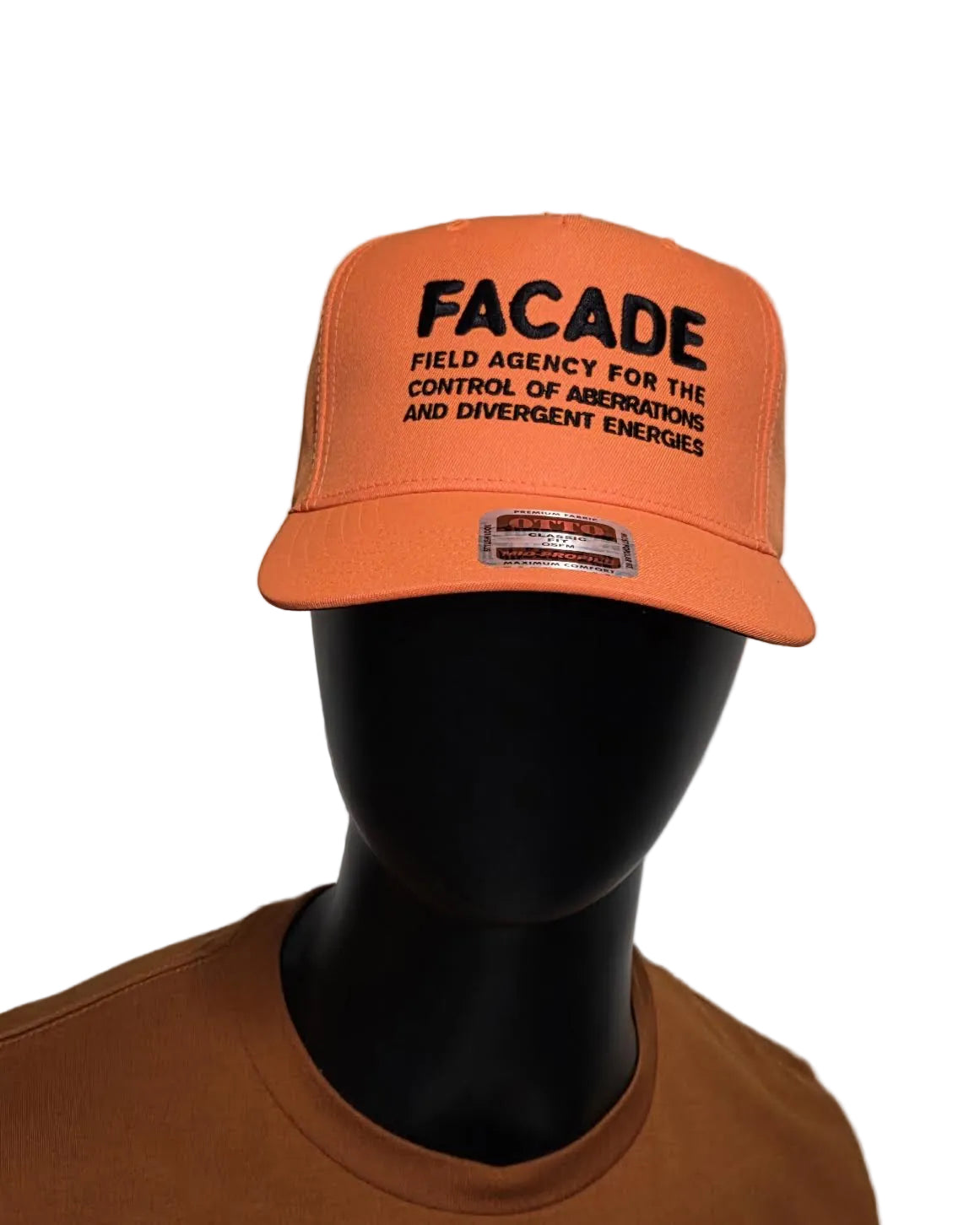 Orange Facade Hat