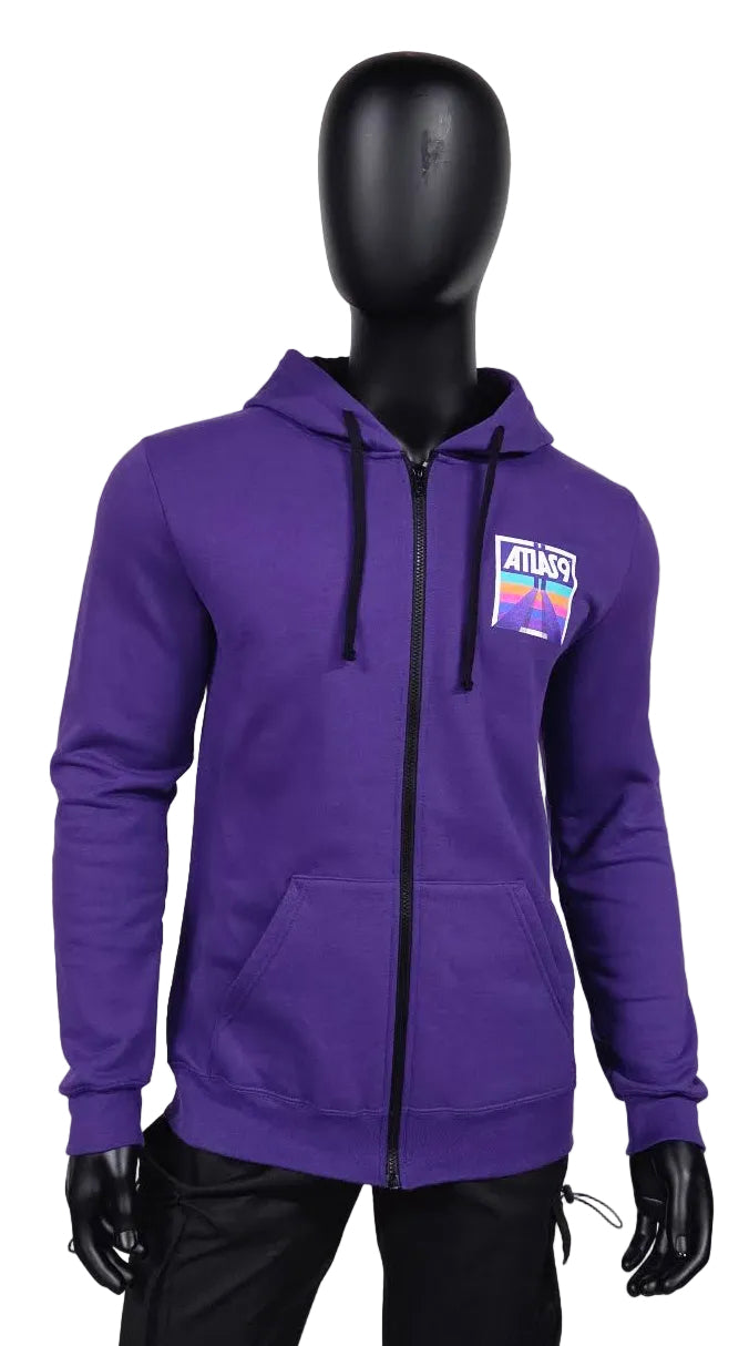 Atlas 9 Retro Badge: Zip-Up