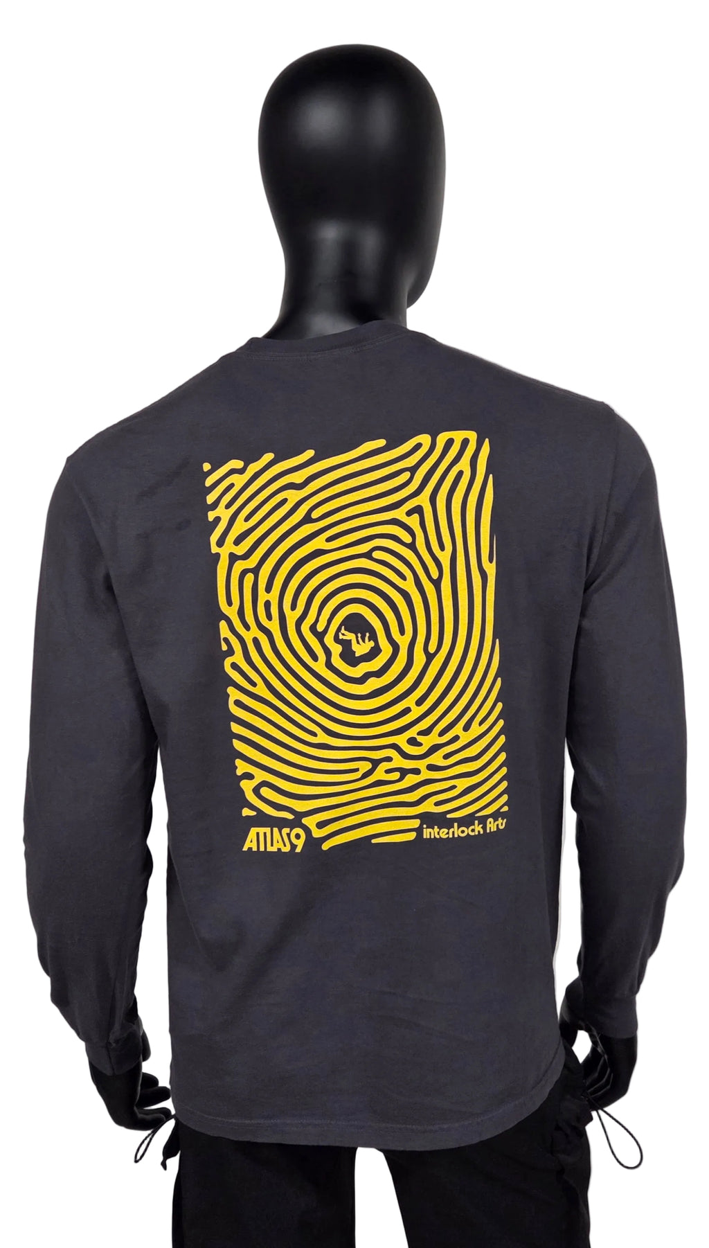 A9 Finger Print Long Sleeve Shirt