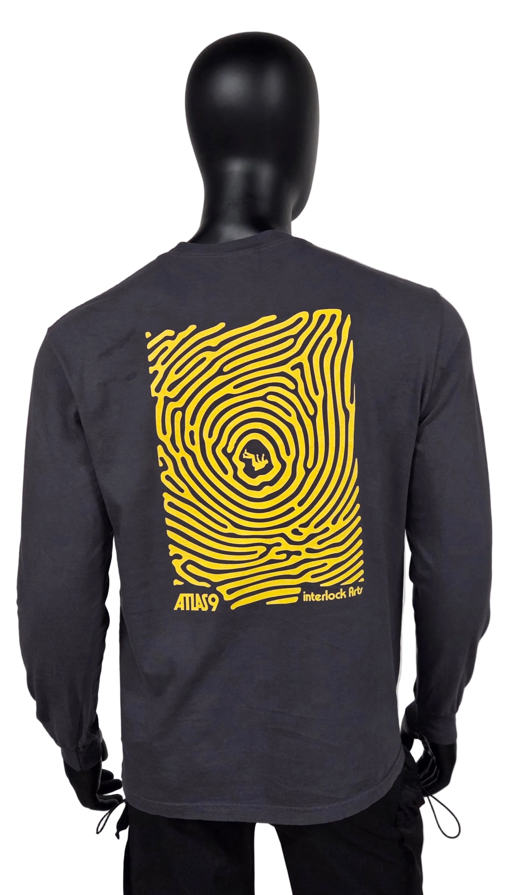 A9 Finger Print Long Sleeve Shirt
